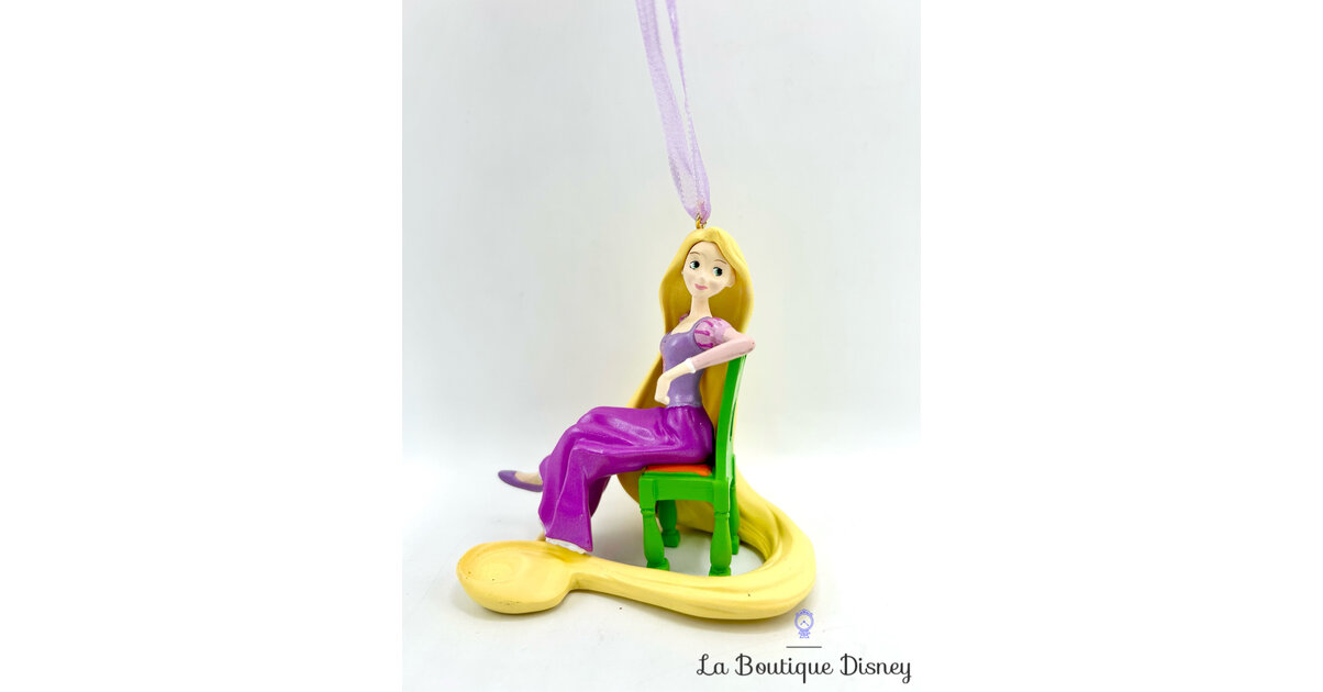 Ornement Noël Raiponce assise Disney Parks 2022 Disneyland princesse